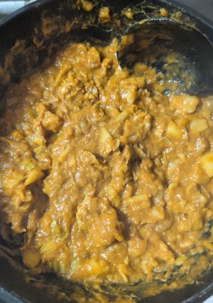 国産豚筋肉と長ネギの和風ハヤシカレー-レシピのメイン写真