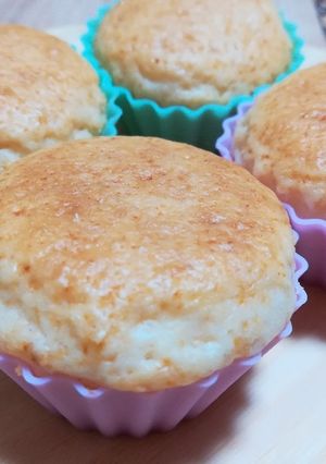 大人も子供もおいしい♡卵なしカップケーキ-レシピのメイン写真