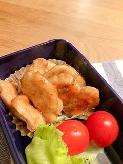 お弁当に♡鶏むね肉の柚子こしょう焼き♡-レシピのメイン写真