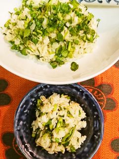 クレソン混ぜご飯-レシピのメイン写真
