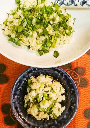 クレソン混ぜご飯-レシピのメイン写真