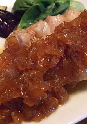 オニオンソースのチキンソテー-レシピのメイン写真