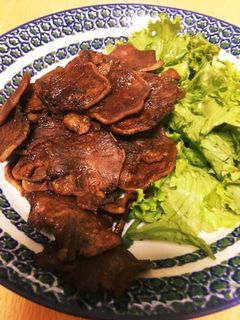 豚タンのしょうが焼き-レシピのメイン写真