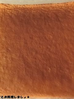 材料3つで簡単★ふわふわスポンジケーキ-レシピのメイン写真