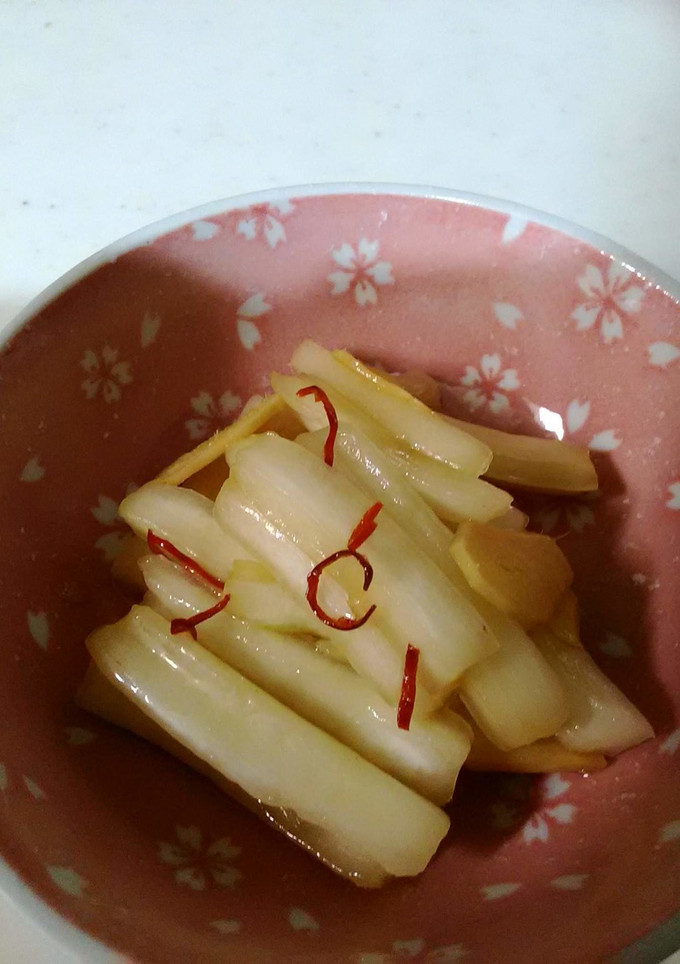 白菜の芯で中華風甘酢漬-レシピのメイン写真