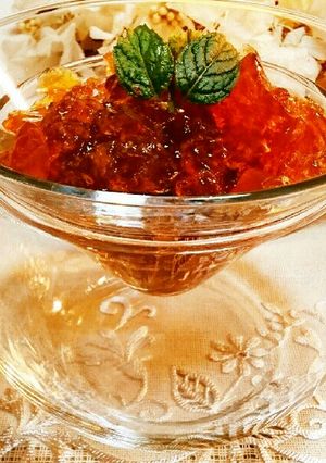 あんこ入りコーヒーゼリー-レシピのメイン写真