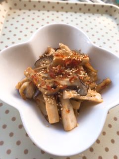 エリンギとエビちりめんのナムル。-レシピのメイン写真