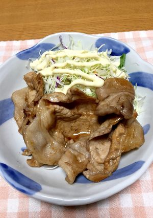 簡単！子供も大好き生姜焼き-レシピのメイン写真