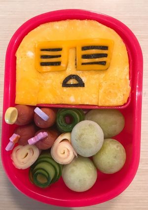 キャラ弁☆ぐでたま☆ぐでたまラップ弁当-レシピのメイン写真