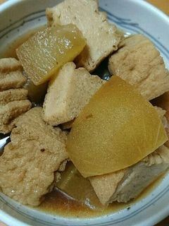 冬瓜と厚揚げの煮物-レシピのメイン写真