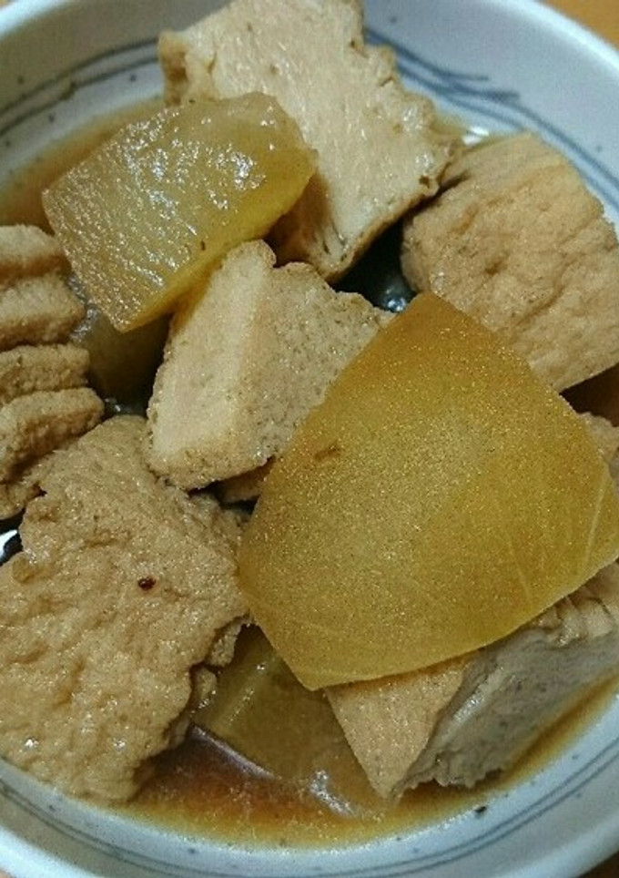 冬瓜と厚揚げの煮物-レシピのメイン写真