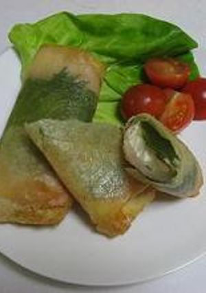 木綿豆腐のとろ～り春巻き-レシピのメイン写真