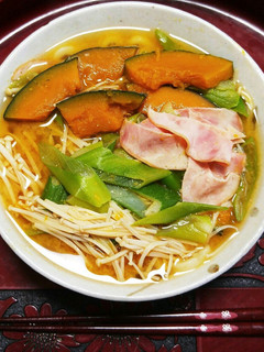 簡単!あったか♪ほうとう風うどん☆-レシピのメイン写真