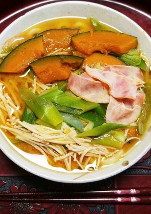 簡単！あったか♪ほうとう風うどん☆-レシピのメイン写真