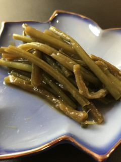 いもづるの下処理・わさび醤油漬け-レシピのメイン写真