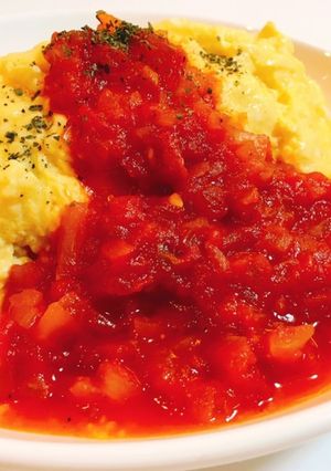トマト缶で簡単！本格ふわとろオムライス-レシピのメイン写真