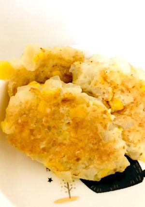 離乳食 オートミールおやき-レシピのメイン写真