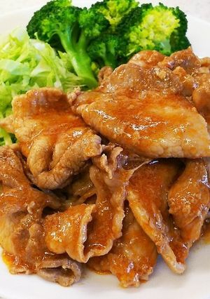 簡単☆豚肉のはちみつ&ケチャップソース-レシピのメイン写真