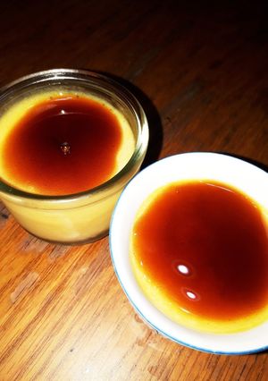 南瓜煮物からのプリン(卵、乳不使用)-レシピのメイン写真