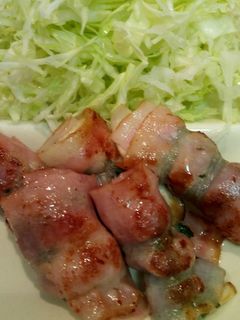 お弁当にもおすすめ!エリンギベーコン巻き-レシピのメイン写真