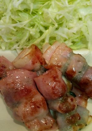 お弁当にもおすすめ！エリンギベーコン巻き-レシピのメイン写真
