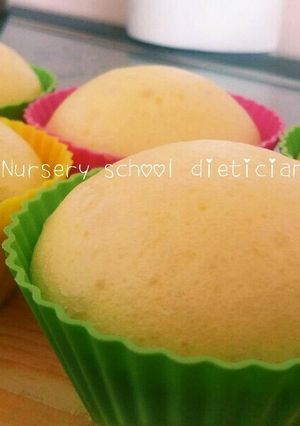 ふっくら☁チーズ蒸しパン-レシピのメイン写真