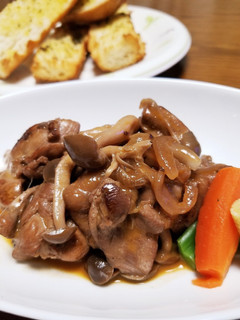 ☆鶏肉の赤ワイン煮込み☆-レシピのメイン写真