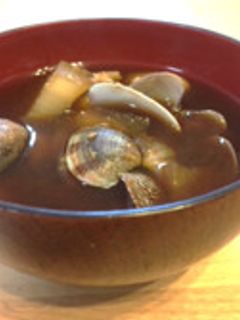 あさりの味噌汁-レシピのメイン写真