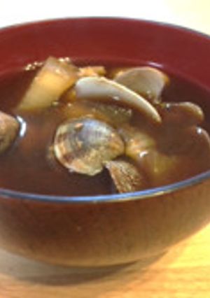 あさりの味噌汁-レシピのメイン写真