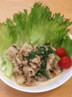 豚肉と小松菜の香り炒め-レシピのメイン写真
