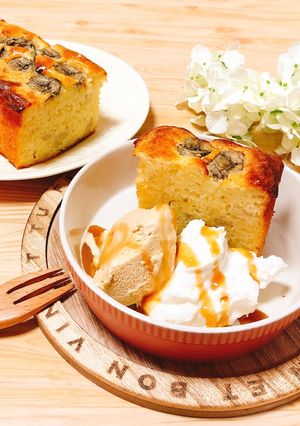ミルキーなバナナヨーグルトケーキ♡˚✧₊-レシピのメイン写真