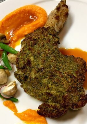 鶏腿のパネ ソースディヤーブル-レシピのメイン写真