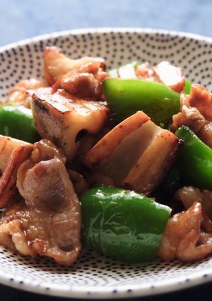 豚肉柔らか♪蓮根と豚肉のからし炒め-レシピのメイン写真
