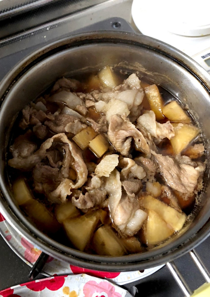 簡単！豚肉と大根の煮物-レシピのメイン写真