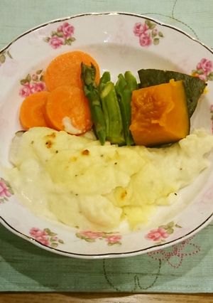 鮭のマッシュポテト焼き-レシピのメイン写真