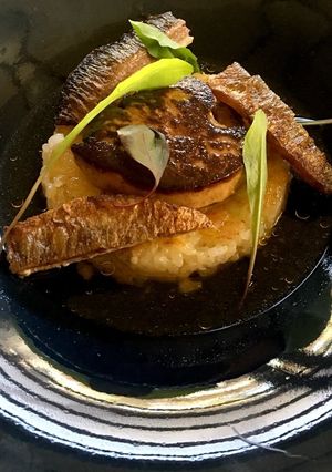 秋刀魚 焼きリゾット フォワグラ-レシピのメイン写真