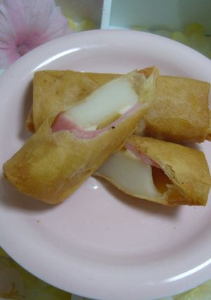 ♡もち春巻き♡-レシピのメイン写真