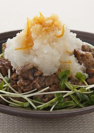 塩炒めラムのゆずおろし-レシピのメイン写真