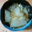 冬瓜の甘煮のあんかけ