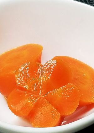 人参グラッセ風(弁当用)-レシピのメイン写真