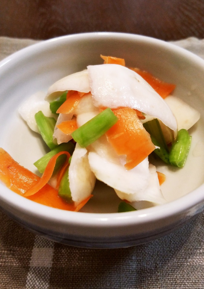 野菜の皮だけ…お漬物-レシピのメイン写真
