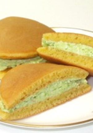 モチ☆ずんだ生どら-レシピのメイン写真