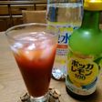 苦手克服!トマトジュースのレモン炭酸割り