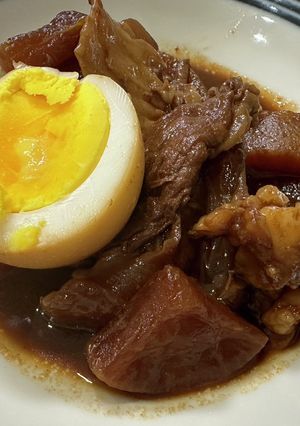 八丁味噌で♪名古屋名物牛すじのどて煮-レシピのメイン写真