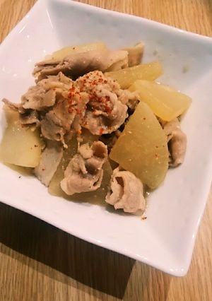 豚バラ大根味噌味-レシピのメイン写真
