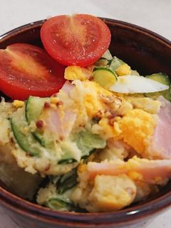 マスタード入りポテトサラダ-レシピのメイン写真