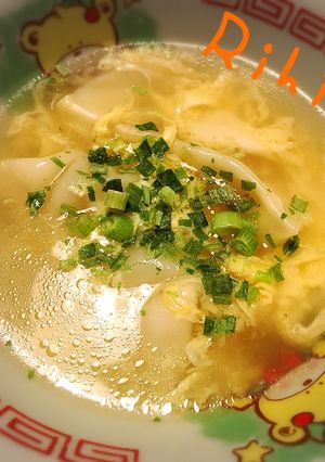 簡単に餃子スープ-レシピのメイン写真