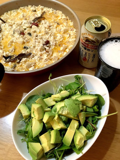 ベビーリーフとアボカドのサラダ-レシピのメイン写真