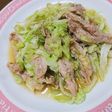 あっさり美味!せせりのキャベポン炒め☆
