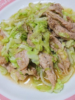 あっさり美味!せせりのキャベポン炒め☆-レシピのメイン写真